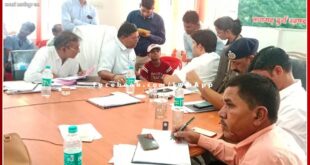 District Collector heard the grievances of the complainants in the public hearing
