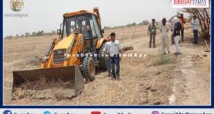 JCB on encroachment going on for 30 years in bonli