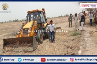 JCB on encroachment going on for 30 years in bonli