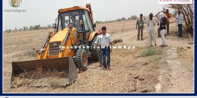 JCB on encroachment going on for 30 years in bonli