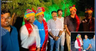 Major Dhyan Chand's son Ashok Kumar celebrated his 73rd birthday in Ranthambore