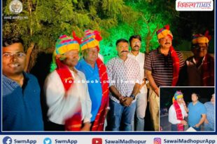 Major Dhyan Chand's son Ashok Kumar celebrated his 73rd birthday in Ranthambore