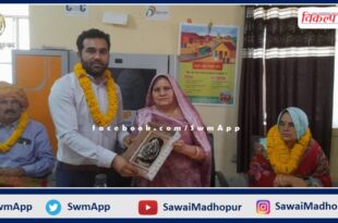 Matendra Meena selected in IAS welcomed
