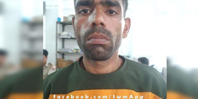 Police arrested two thousand rupees prize accused daulat singh gurjar in chauth ka barwara sawai madhopur