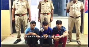 Police arrested vicious accused of temple theft in malarna dungar sawai madhopur