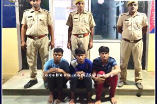 Police arrested vicious accused of temple theft in malarna dungar sawai madhopur