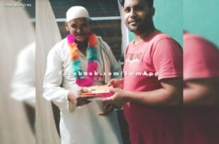 Syed Foundation Group greetings to Hajj people for their tour in malarna dungar sawai madhopur