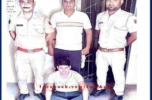 The accused of raping a minor was arrested from Kota