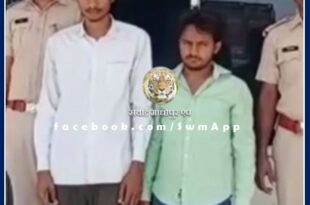 Two accused arrested in the robbery case from the truck driver in sawai madhopur