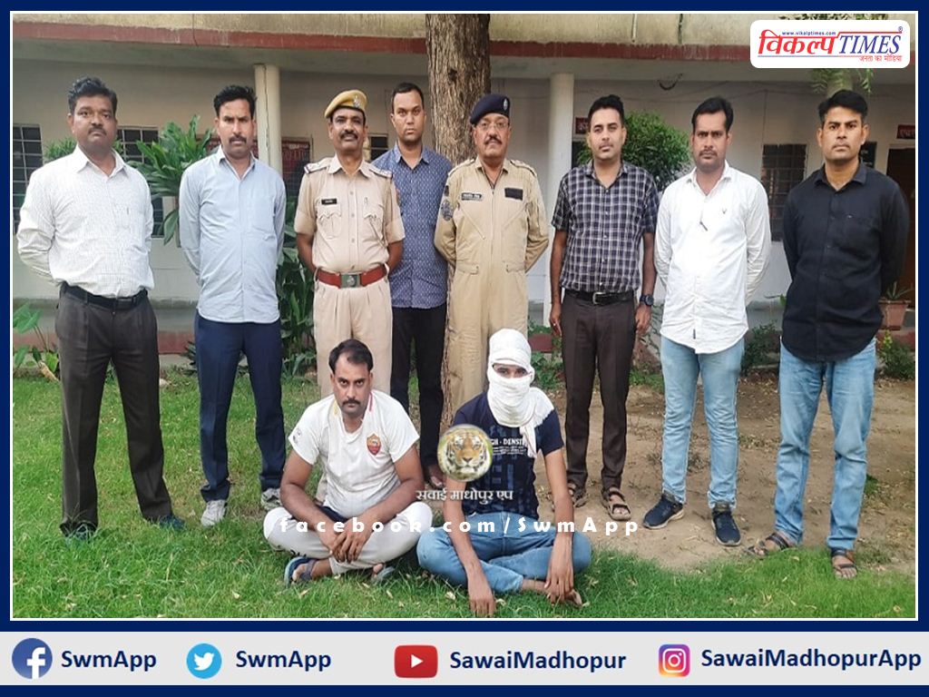 big police action, main accused of robbery of 20 lakhs arrested in sawai madhopur