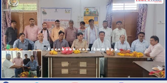 A meeting was held regarding the district convention of IFWJ in Malarna Dungar