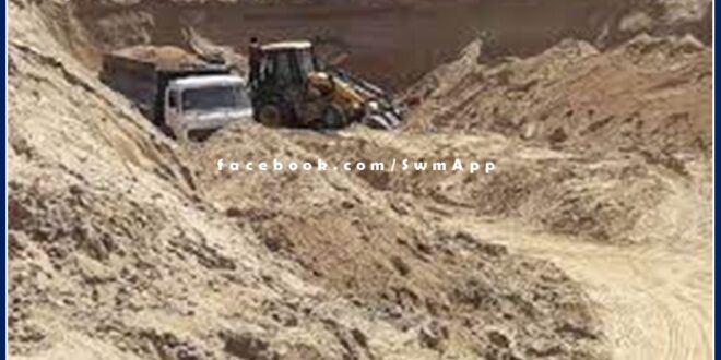 Black business of illegal gravel continues across the sawai madhopur