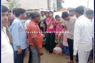 Daughters gave shoulder to father in sawai madhopur
