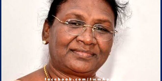 Draupadi Murmu became the 15th President of the india