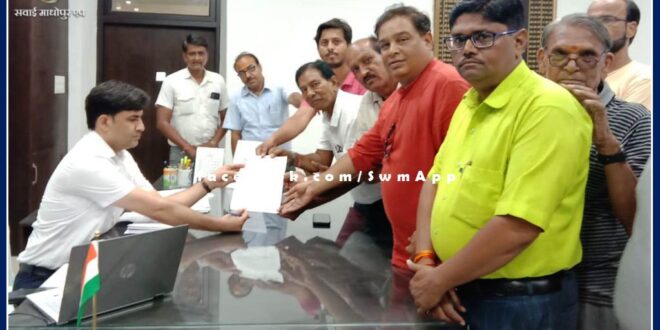 IFWJ submitted memorandum regarding arrest of Zee News anchor in sawai madhopur