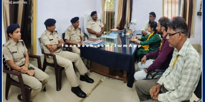 RPF and Childline team meeting in sawai maddhopur