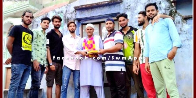 Syed Foundation welcomes Hajis after performing Hajj in malarna dungar sawai madhopur