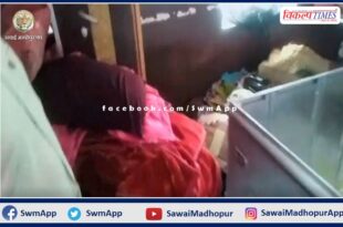 Thieves targeted the deserted house in bonli sawai madhopur