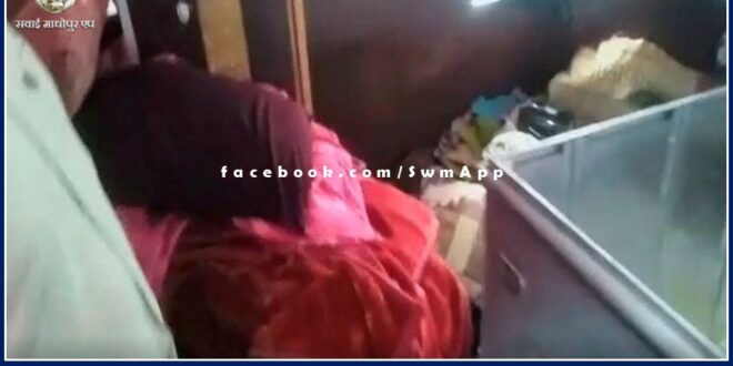 Thieves targeted the deserted house in bonli sawai madhopur