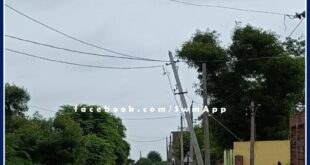electric pole invited accident in bahter sawai madhopur