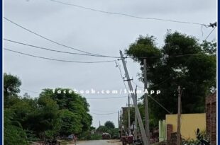 electric pole invited accident in bahter sawai madhopur