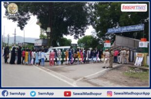 36 percent polling in Government PG College sawai madhopur