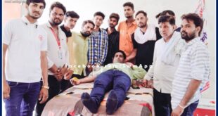51 units of blood collected in blood donation camp