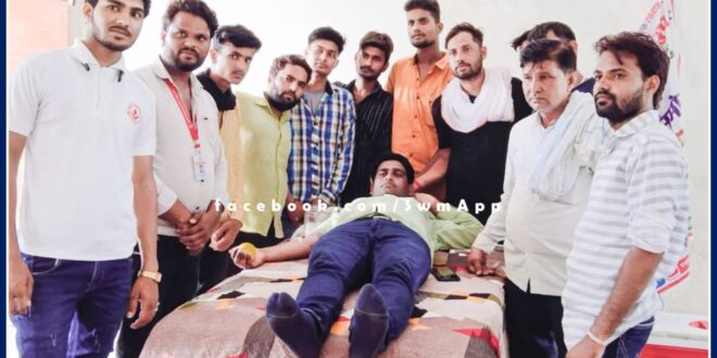 51 units of blood collected in blood donation camp