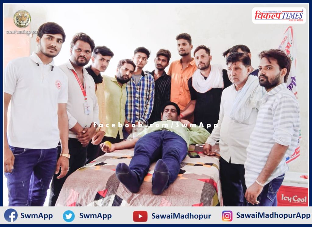 51 units of blood collected in blood donation camp