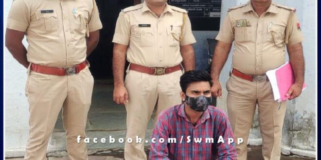 Bonli Police arrested accused of murderous attack on student with knife in bonli sawai madhopur