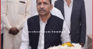 District in-charge minister Bhajan Lal Jatav on Sawai Madhopur tour