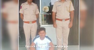 Police arrest accused for threatening by making Facebook live in malarna dungar sawai madhopur