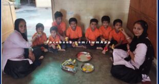 Rakshabandhan festival celebrated in open shelter home sawai madhopur