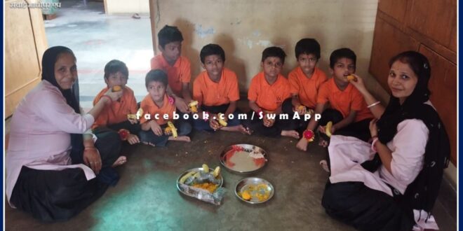 Rakshabandhan festival celebrated in open shelter home sawai madhopur