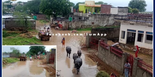 The condition of the main road in Gogor is bad, people upset
