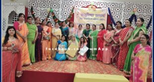 Vipra Foundation Women's Cell's swearing-in and Lahariya festival programe concluded in sawai madhopur