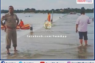 Youth dies due to flowing in Banas river