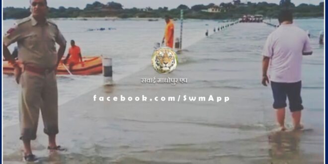 Youth dies due to flowing in Banas river
