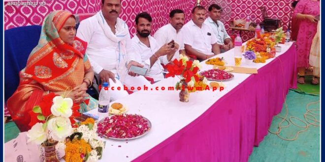 Zila Pramukh inaugurated the Rural Olympic Games