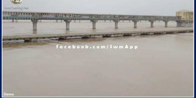 chambal river is above the danger mark in kota