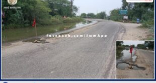 pit on zinapur mode invites accident in lalsot-kota mega highway