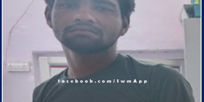 police arrested the accused of theft in batoda sawai madhopur