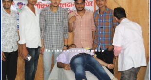 55 Youth donated blood in gangapur City