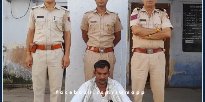 Arrested the accused who was absconding for 8 months in the case of illegal gravel transport