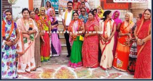 BJP Mahila Morcha celebrated Booth Kamalotsav in sawai madhopur