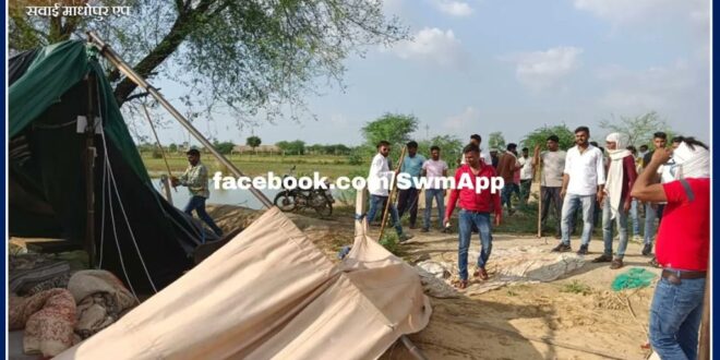 Case of sabotage on gravel block, case registered in batoda police station