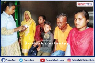 Divyang's children are not getting the support of the foster in sawai madhopur