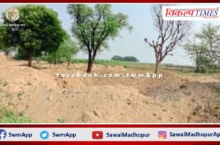 Illegal gravel mining and transportation happening indiscriminately in sawai madhopur