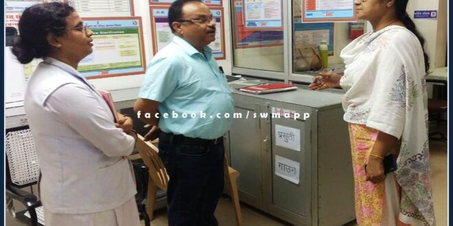 Inspected the maternity home of Government General Hospital, took stock of the arrangements