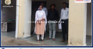 Inspection of the district jail and took stock of the arrangements in sawai madhopur